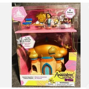 Disney Animators Littles JASMINE PLAYSET Aladdin Palace Play set Toy  NEW